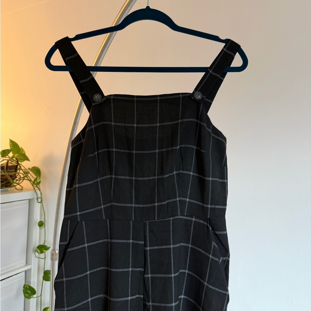 BeBop Black Checkered Jumpsuit